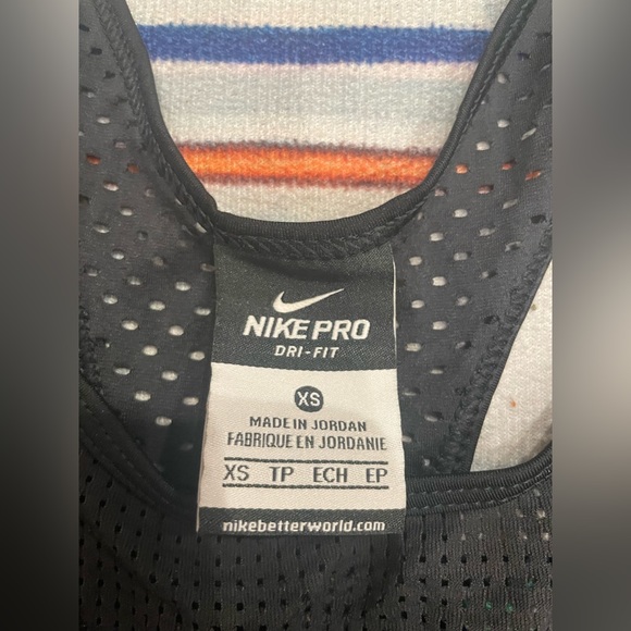 NikePro Dri-fit mesh racerback tank - Picture 2 of 4